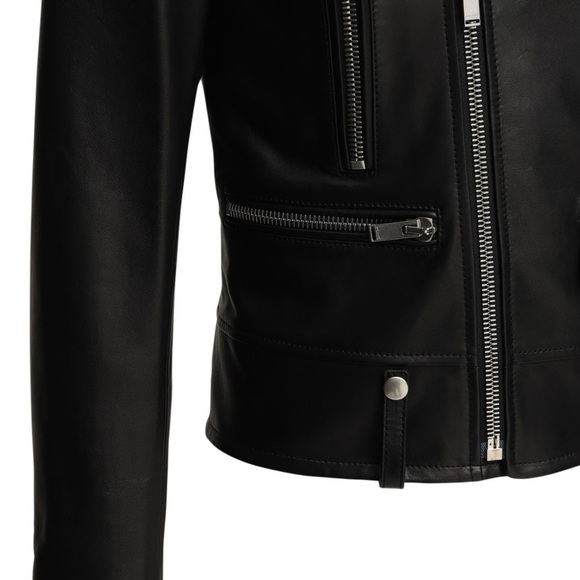 Saint Laurent YSL Biker Jacket SZ 52 - Picture 2 of 8